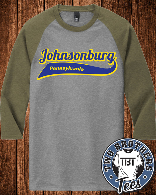 Johnsonburg PA Raglan T-Shirt