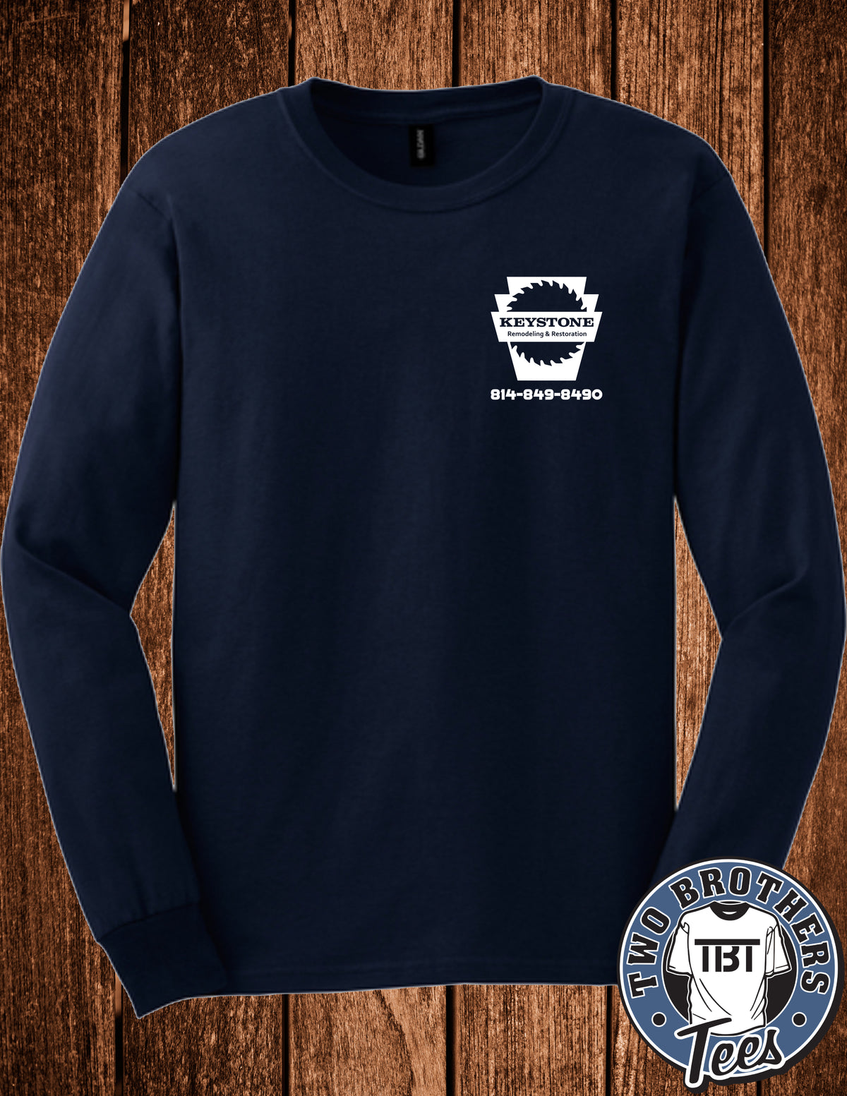 Keystone Remodeling & Restoration Long Sleeve T-Shirt