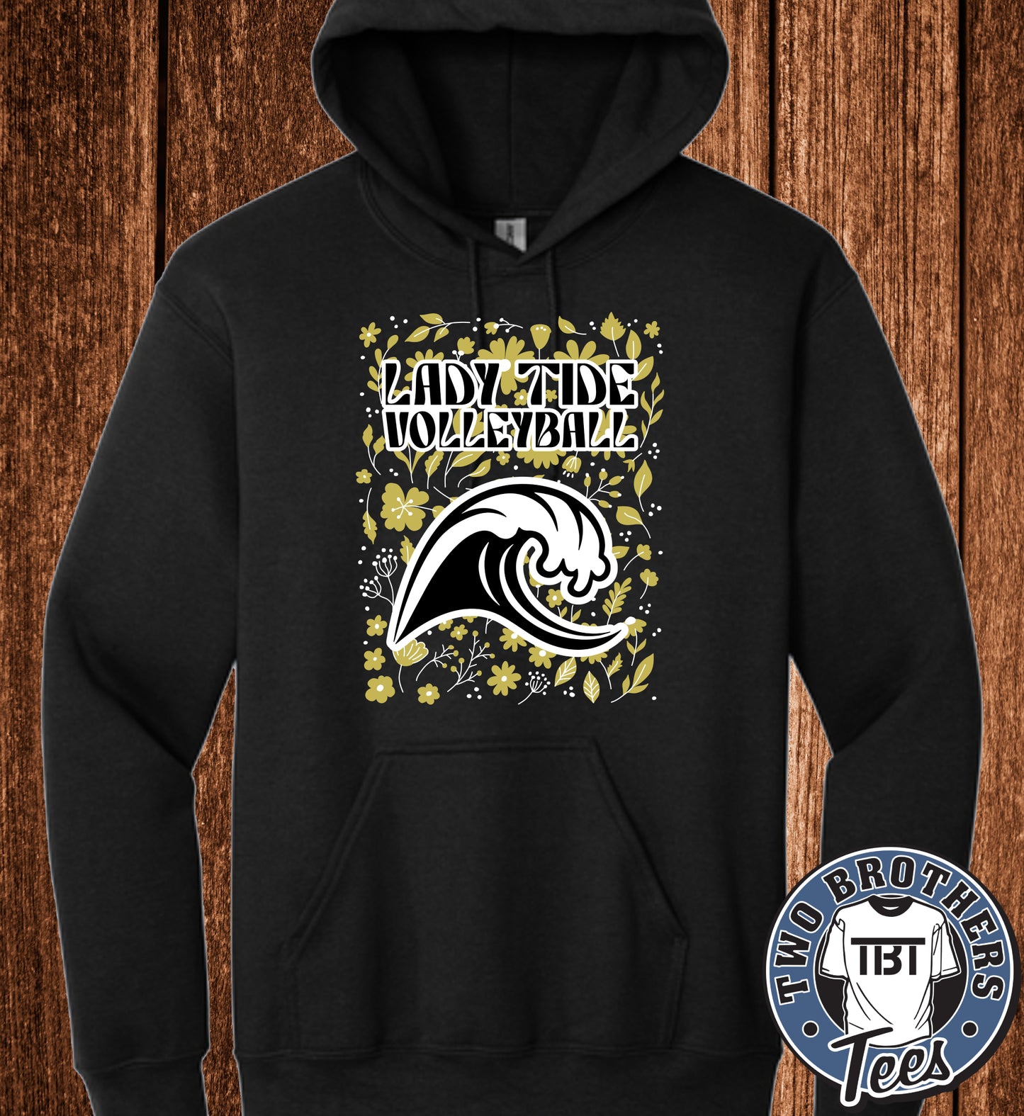 Curwensville Lady Tide Volleyball 2026 Hoodie - Design 3