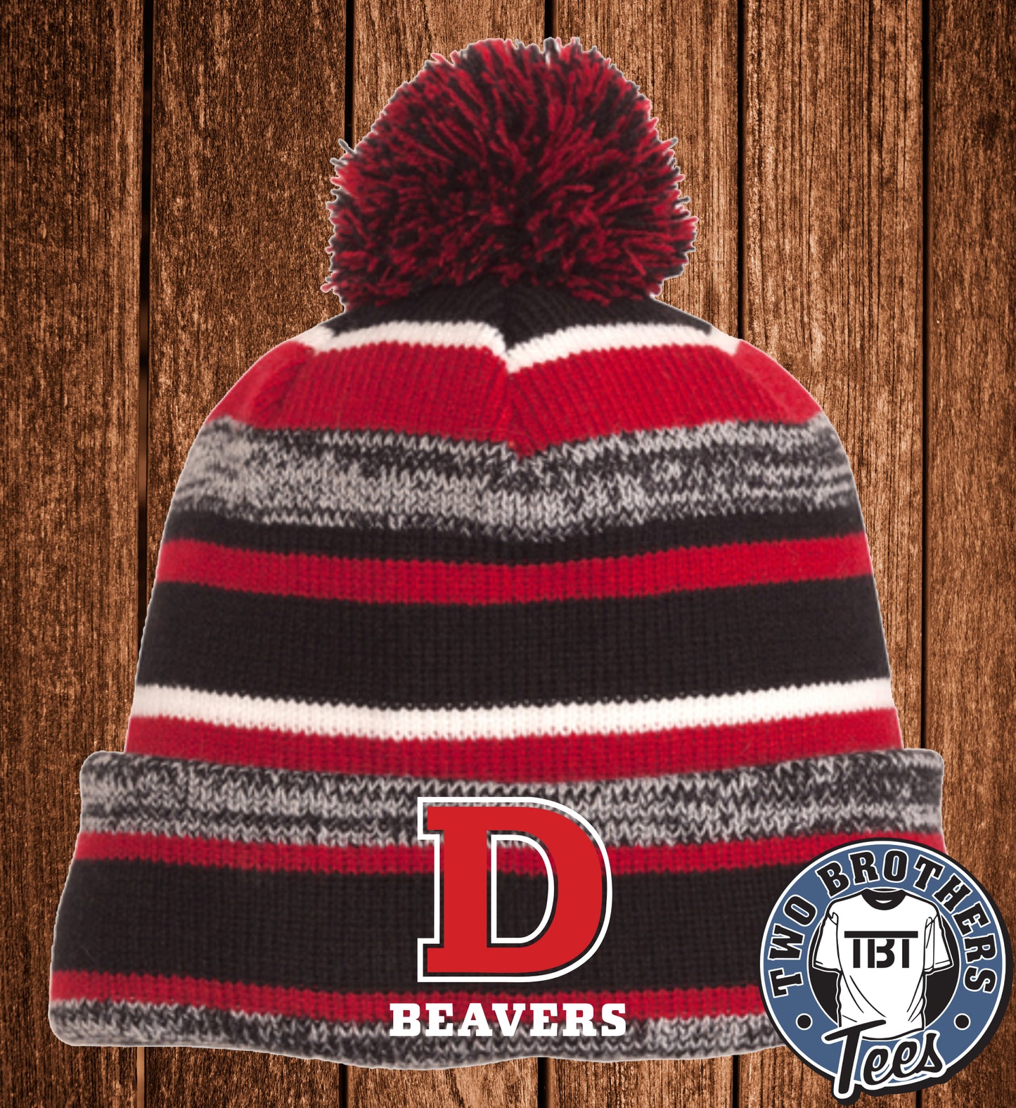 Oklahoma Elementary 2026 Pom-Pom Beanie