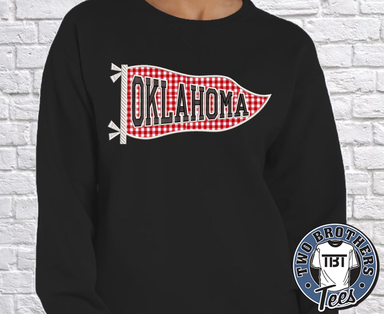 Oklahoma Pennant Crewneck Sweatshirt