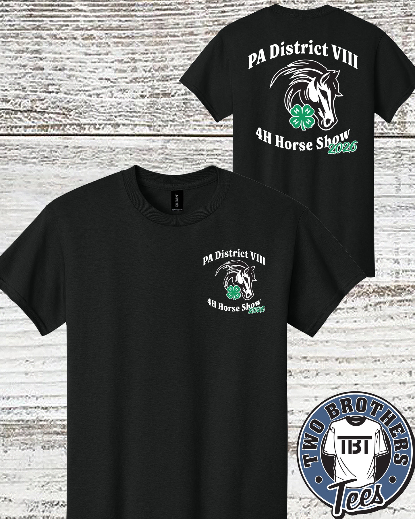 PA District 8 4-H Horse Show T-Shirt