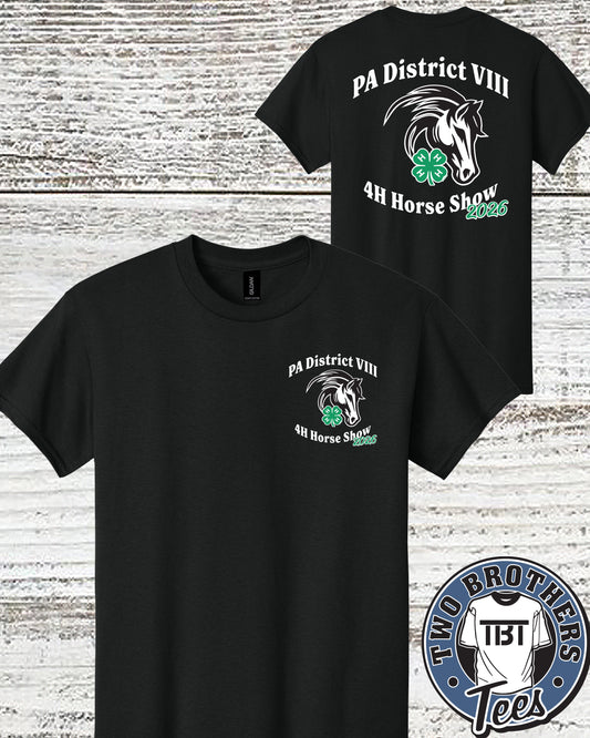 PA District 8 4-H Horse Show T-Shirt