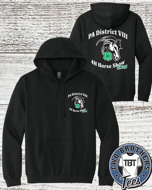 PA District 8 4-H Horse Show Hoodie