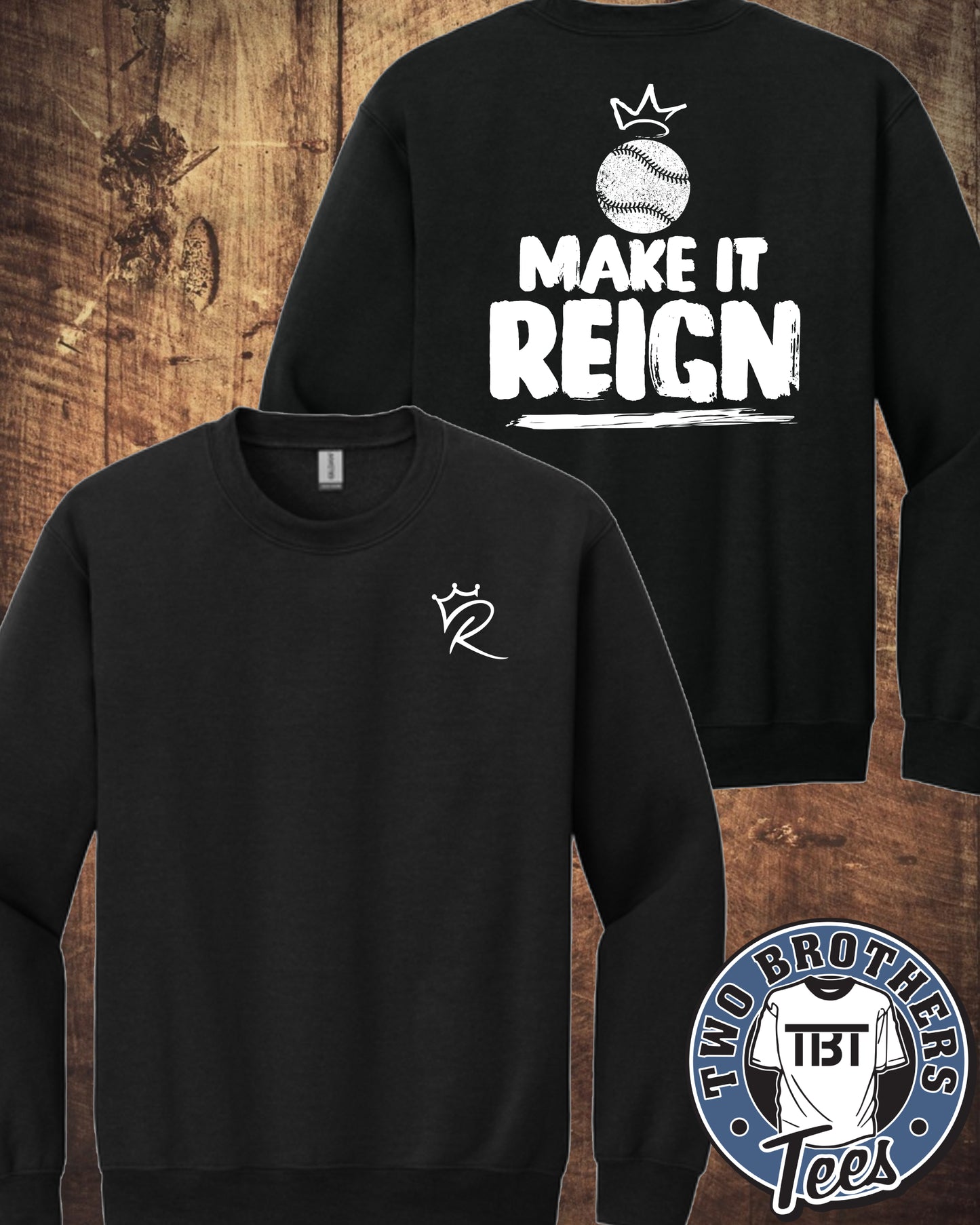 PA Reign Softball Crewneck Sweatshirt - Design 1