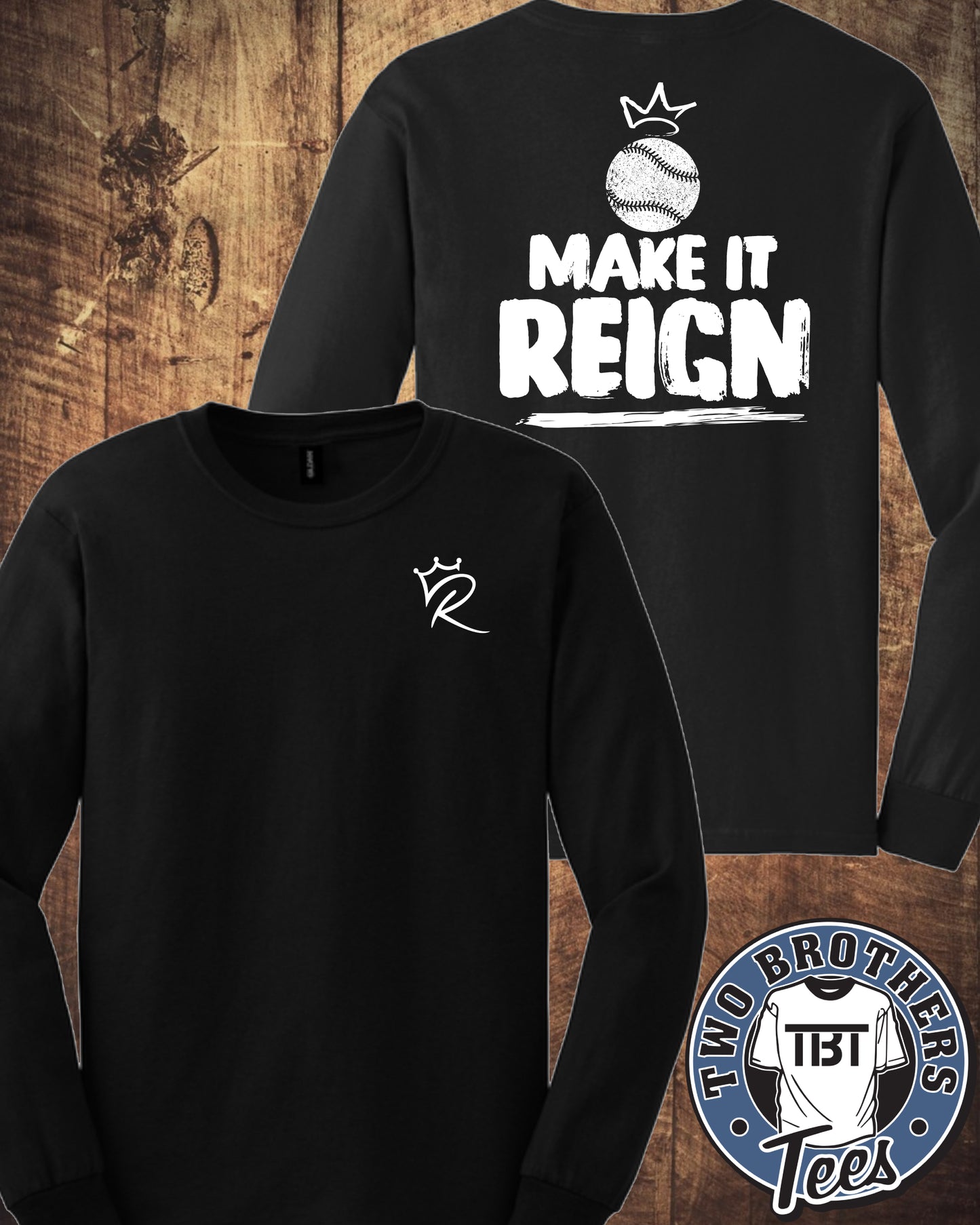 PA Reign Softball Long Sleeve T-Shirt - Design 1