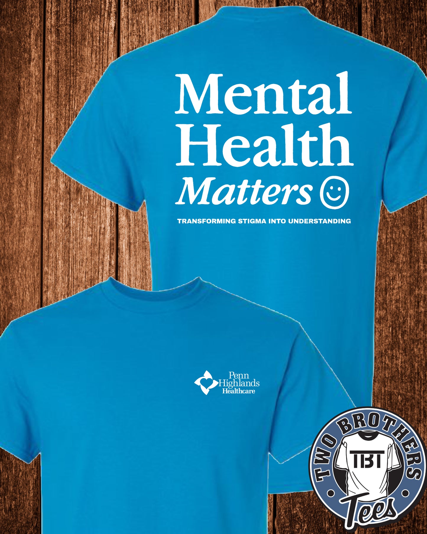 PHH Behavioral Health T-Shirt - Mental Health Matters Design