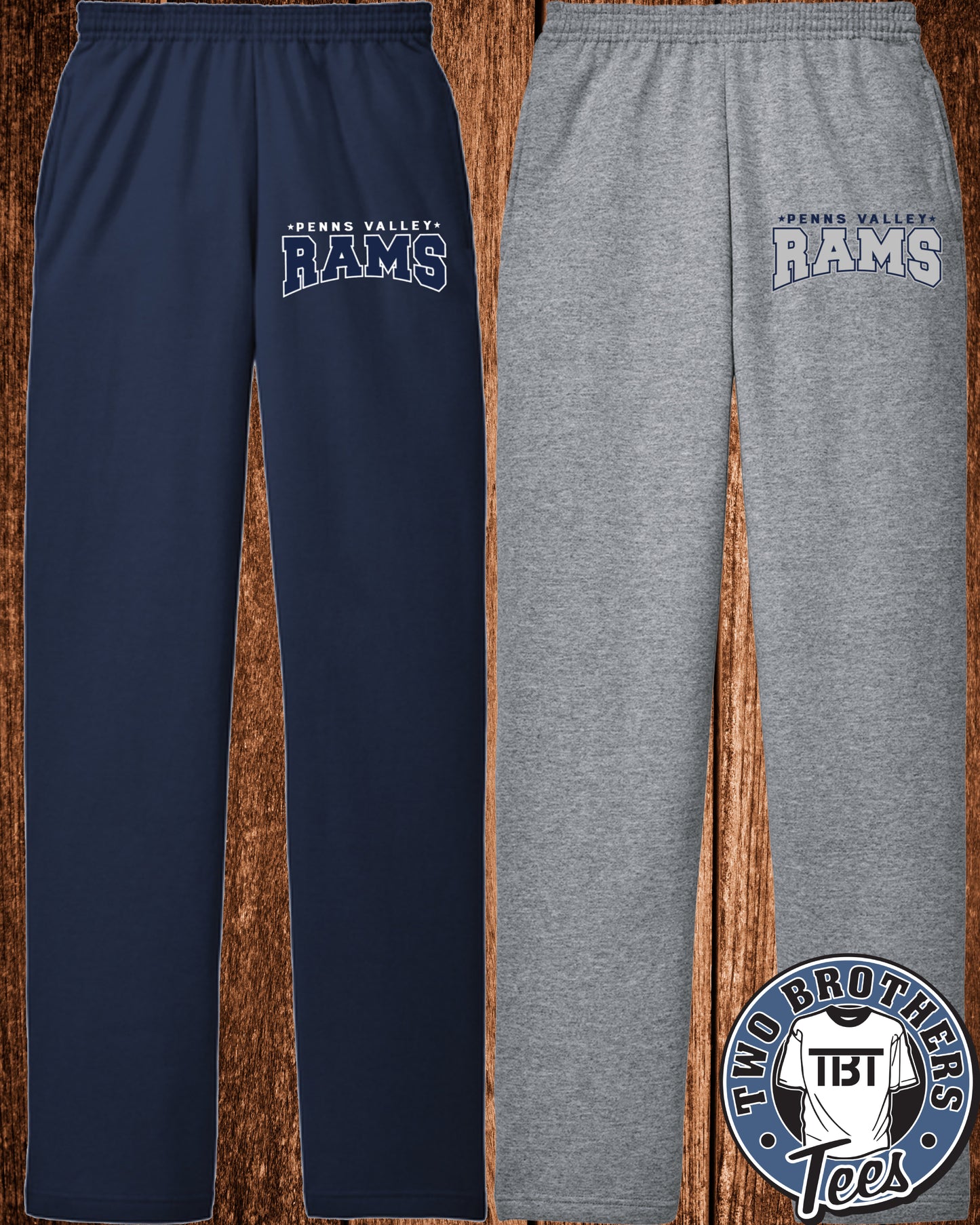 Penns Valley Rams 2026 Open-Bottom Sweatpants