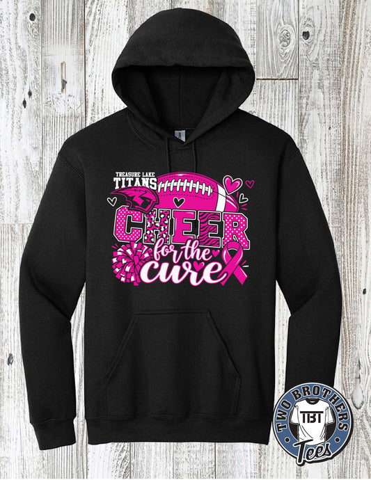 Treasure Lake Titans Pink Out 2026 Hoodie - Football Design