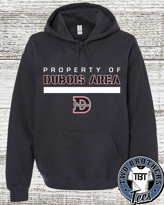 DuBois Football Property of DuBois Hoodie
