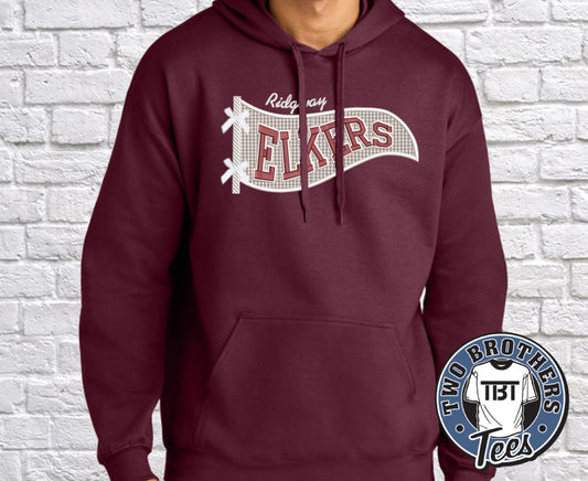 Ridgway Elkers Pennant Softstyle Hoodie