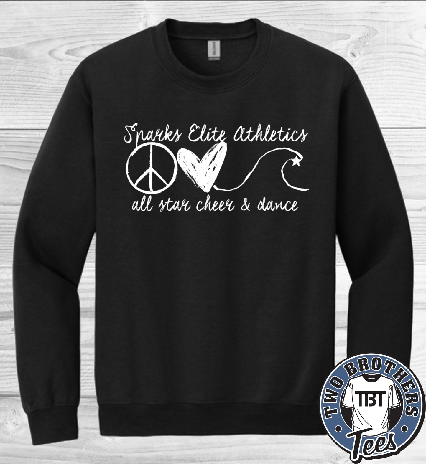 Sparks Elite Crewneck Sweatshirt - Design 4 - No Glitter