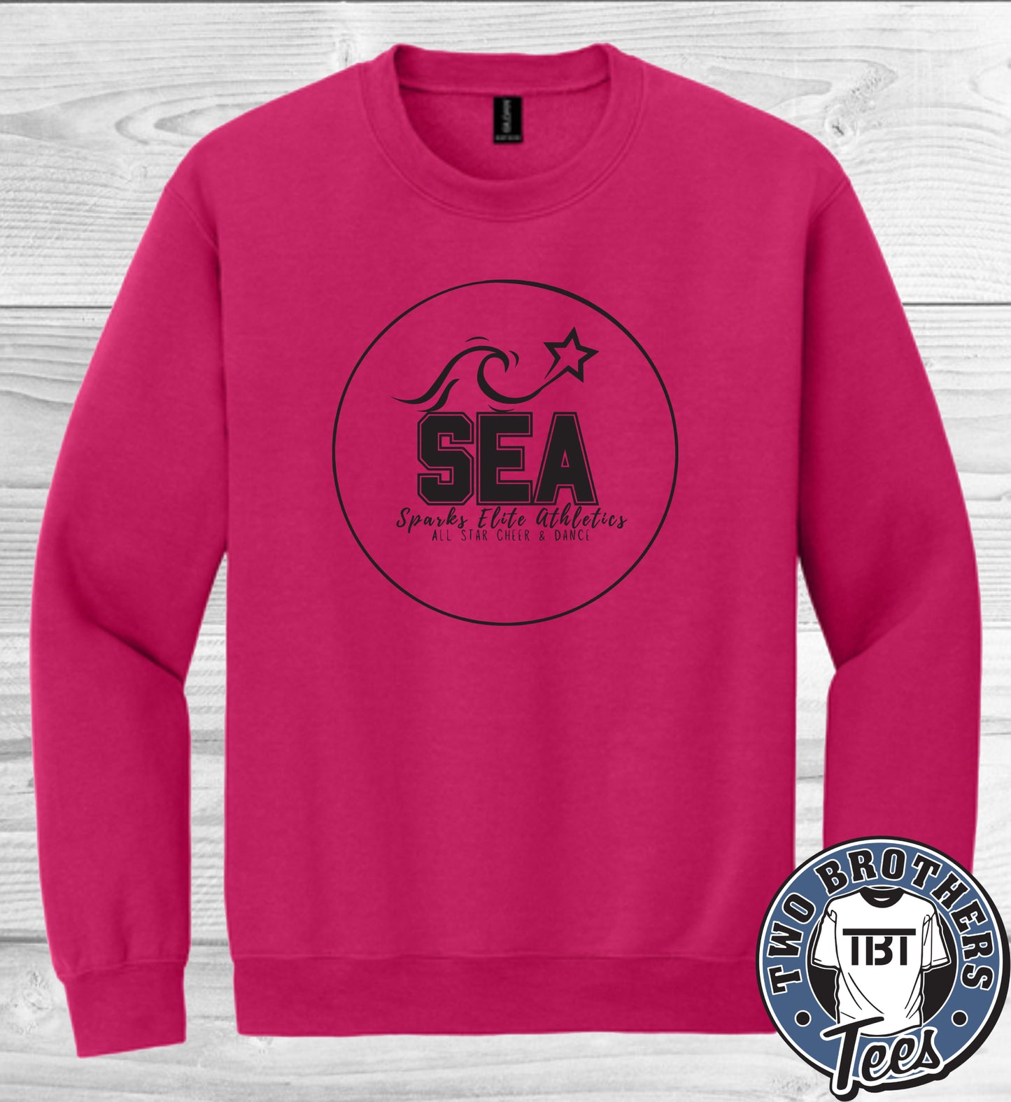Sparks Elite Crewneck Sweatshirt - Design 1 - No Glitter