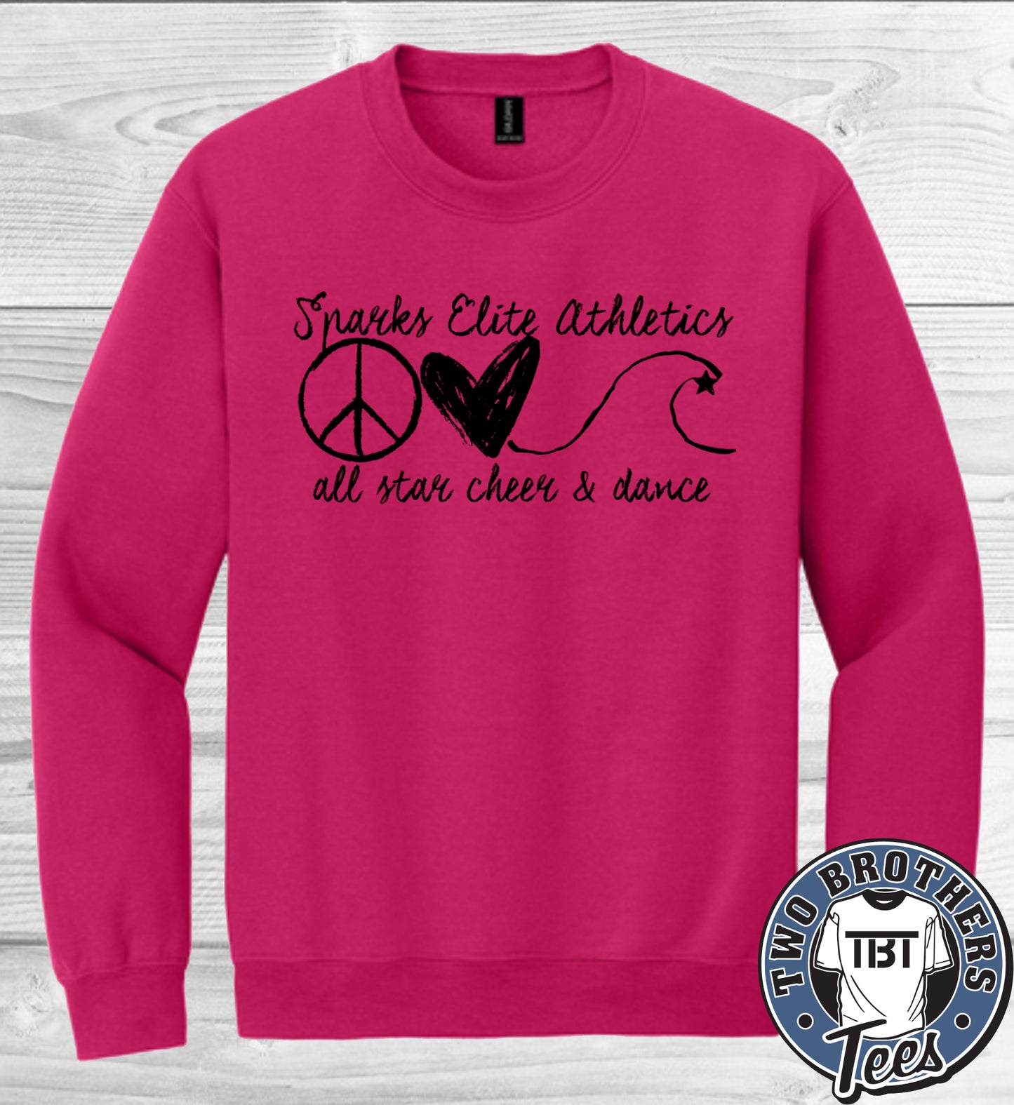 Sparks Elite Crewneck Sweatshirt - Design 4 - No Glitter