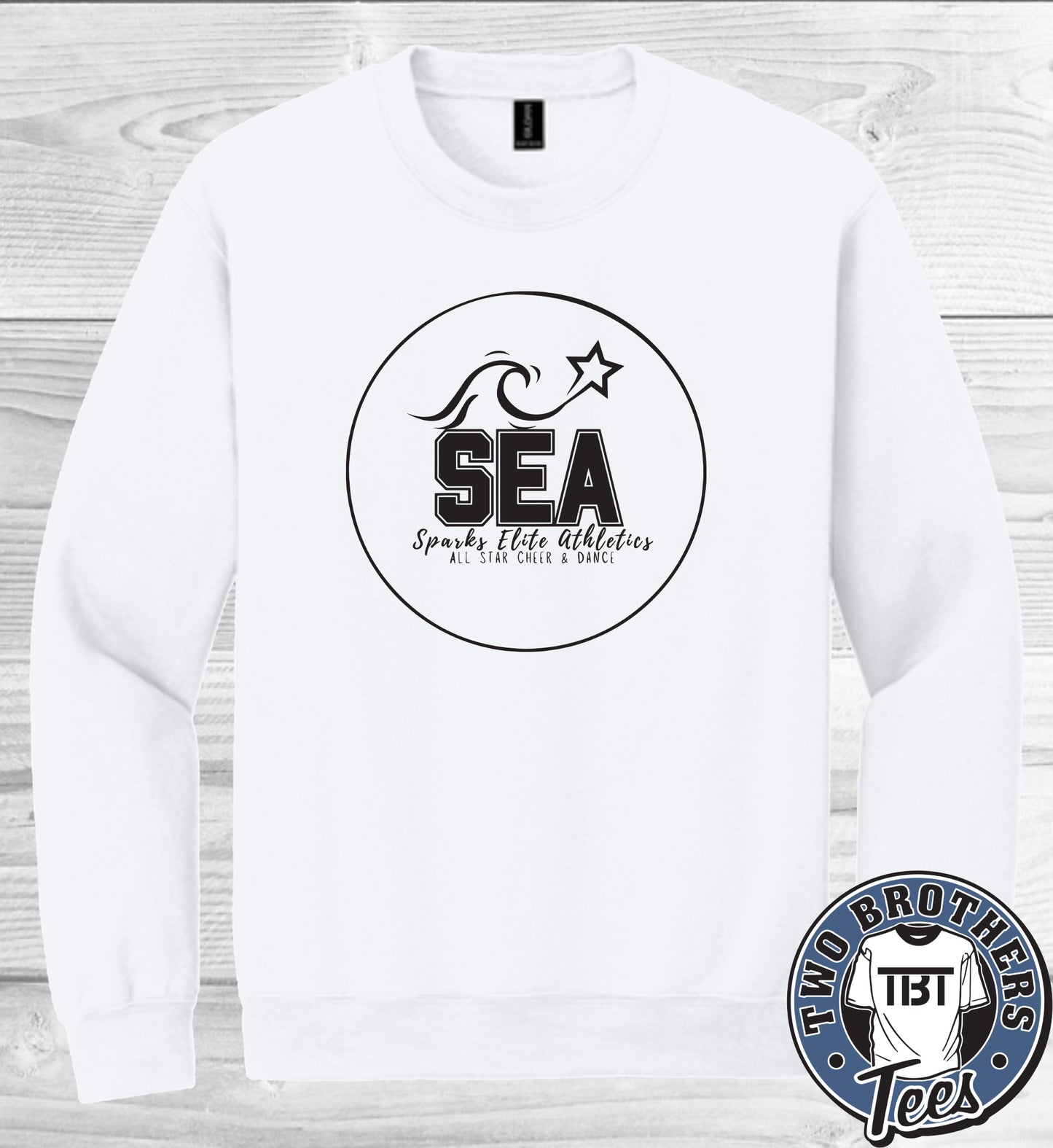 Sparks Elite Crewneck Sweatshirt - Design 1 - No Glitter