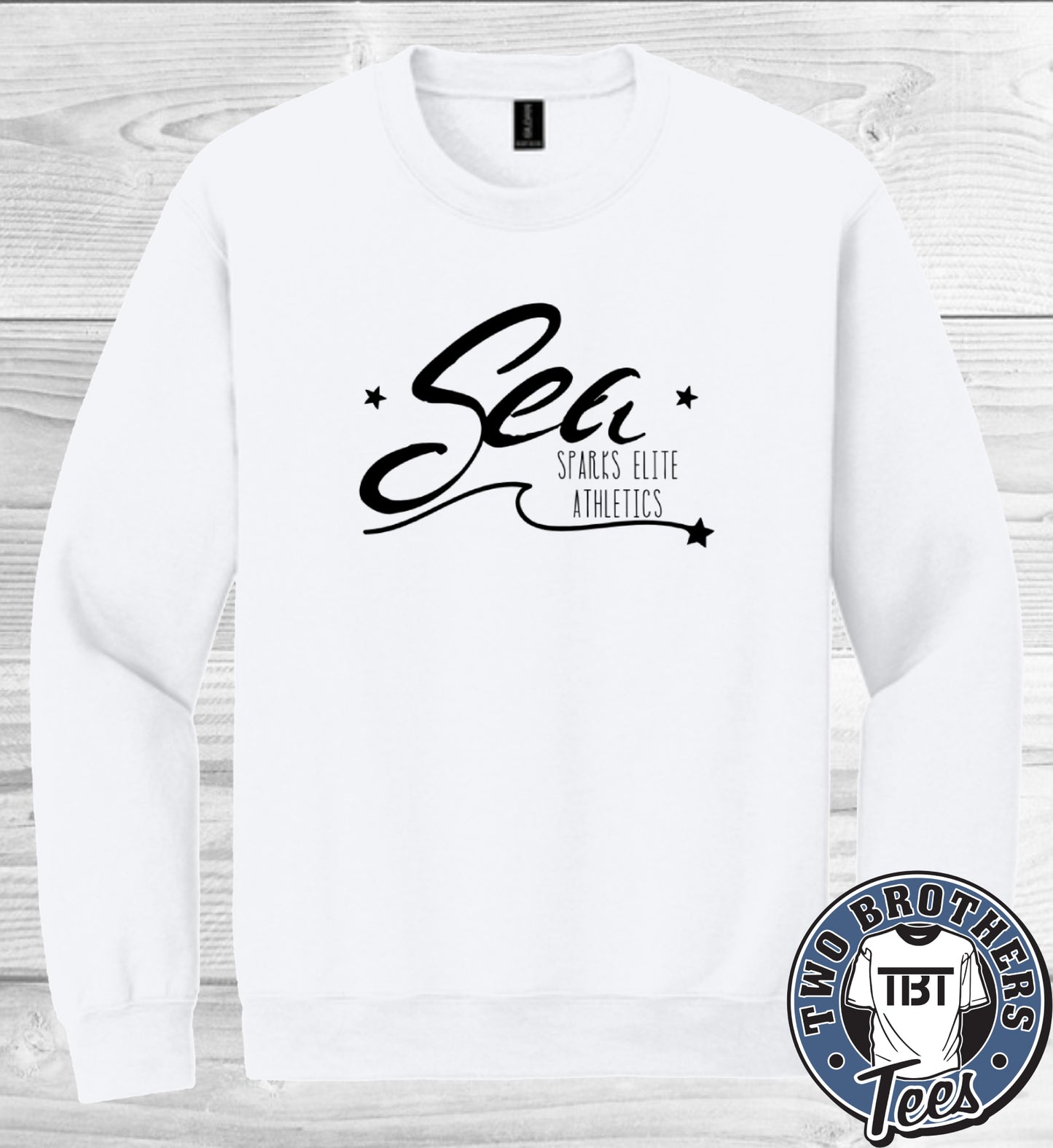 Sparks Elite Crewneck Sweatshirt - Design 2 - No Glitter
