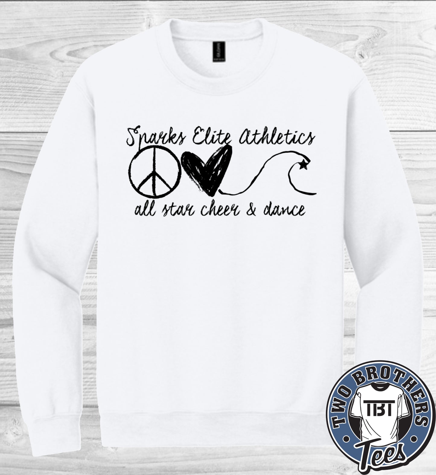Sparks Elite Crewneck Sweatshirt - Design 4 - No Glitter