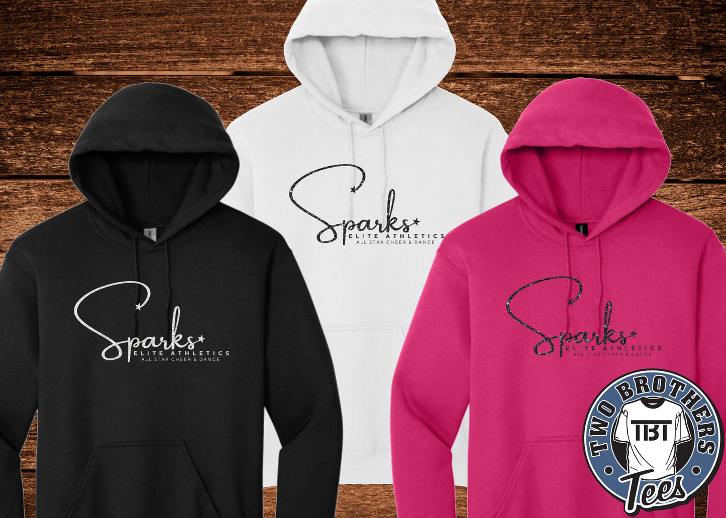Sparks Elite Hoodie - Design 3 - With Glitter