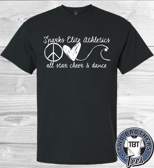 Sparks Elite T-Shirt - Design 4 - No Glitter
