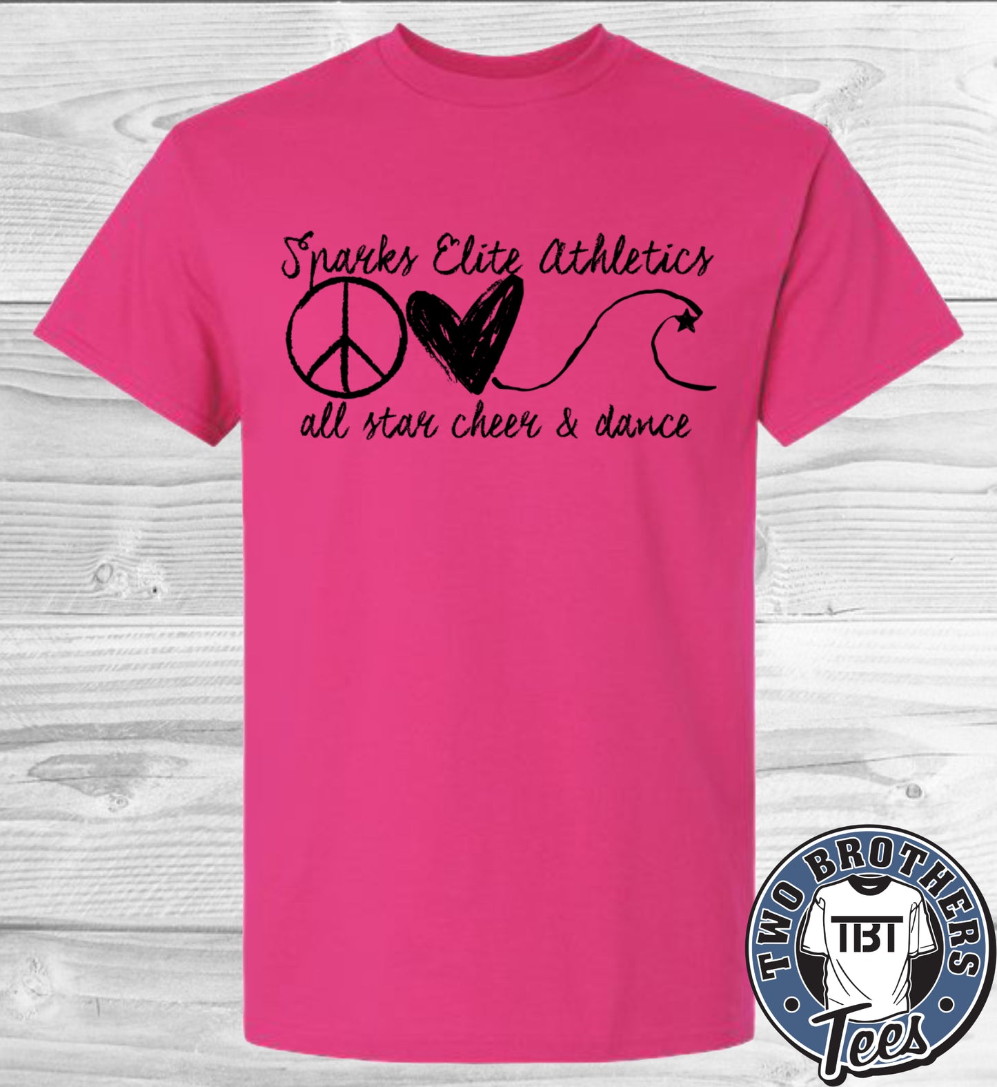 Sparks Elite T-Shirt - Design 4 - No Glitter