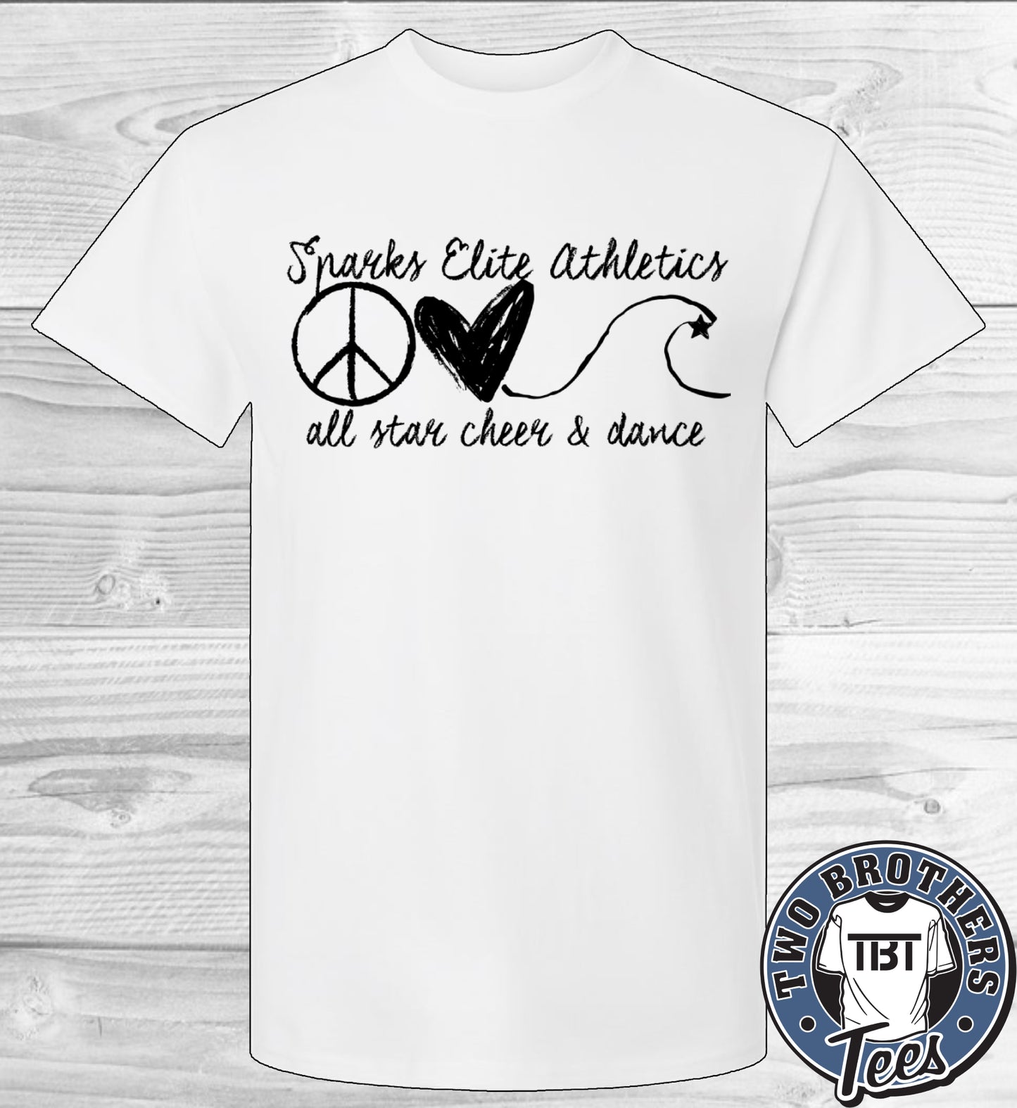 Sparks Elite T-Shirt - Design 4 - No Glitter