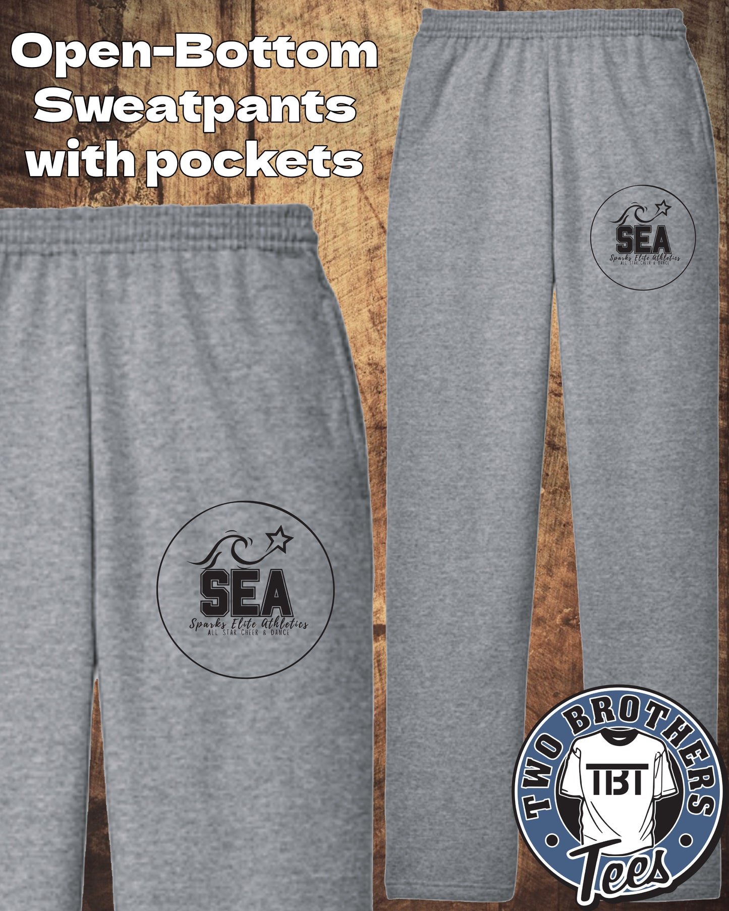 Sparks Elite Open-Bottom Sweatpants