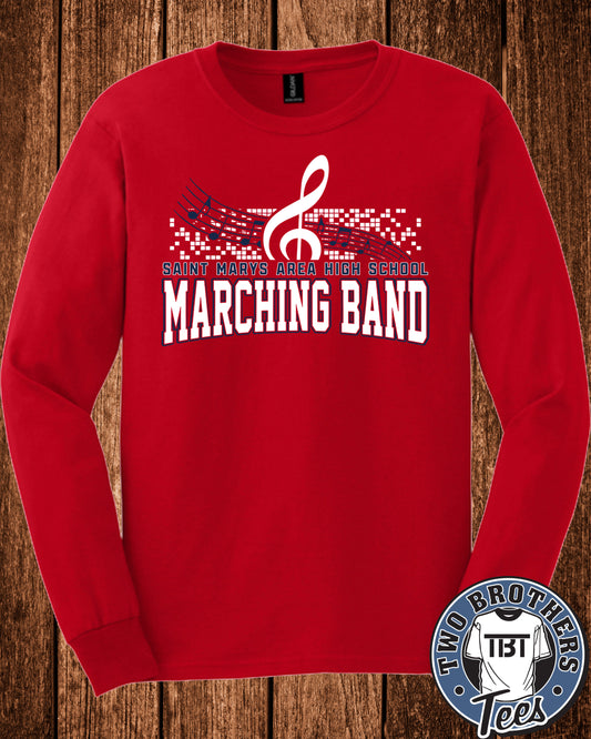 St. Marys Marching Band 2026 Long Sleeve T-Shirt