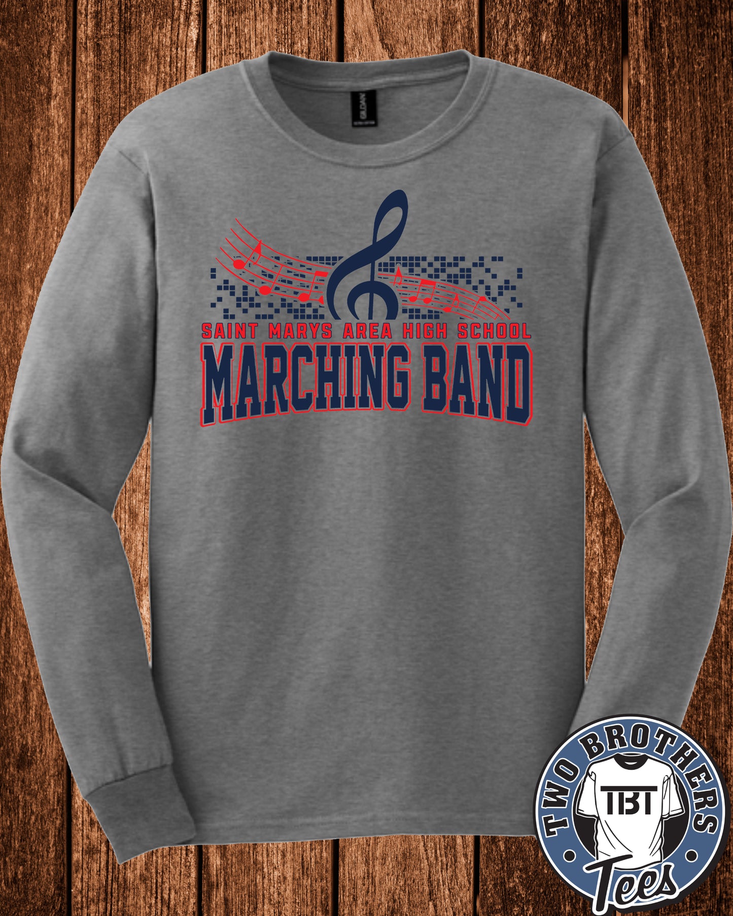 St. Marys Marching Band 2026 Long Sleeve T-Shirt