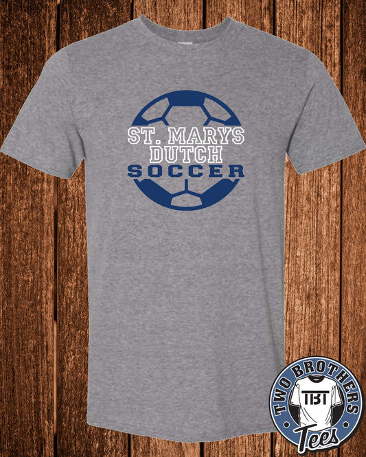 St. Marys Soccer 2026 Softstyle T-Shirt - Design 2