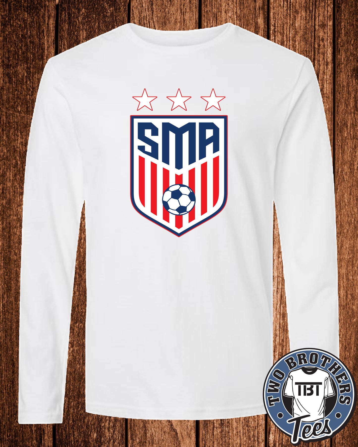 St. Marys Soccer 2026 Softstyle Long Sleeve T-Shirt - Design 1