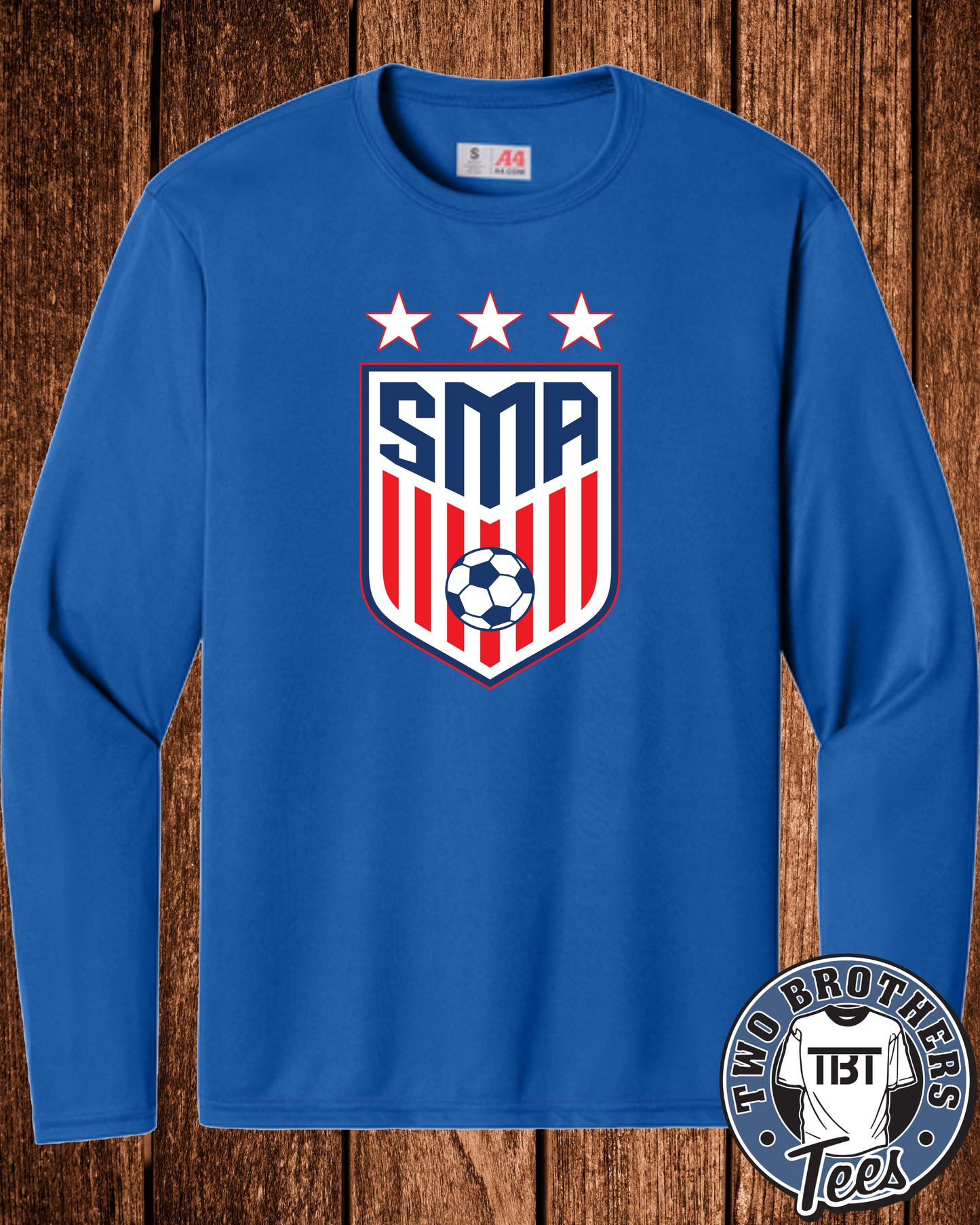 St. Marys Soccer 2026 Performance Long Sleeve T-Shirt - Design 1