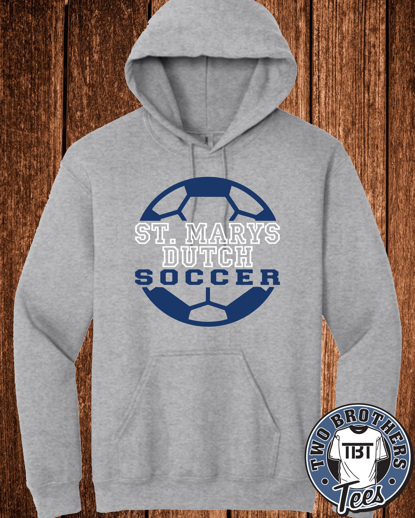St. Marys Soccer 2026 Softstyle Hoodie - Design 2