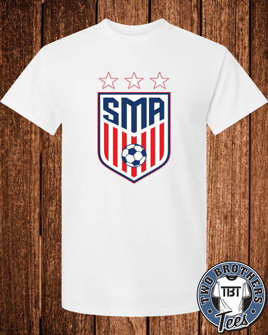 St. Marys Soccer 2026 Softstyle T-Shirt - Design 1
