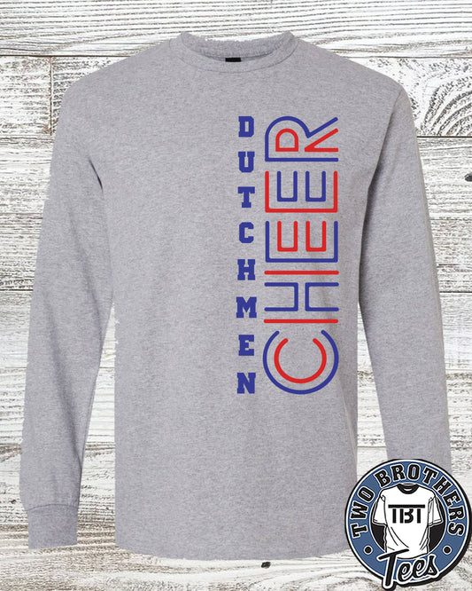 SMA Cheer Gray Long Sleeve T-shirt