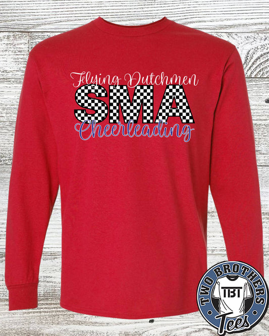 SMA Cheer Red Long Sleeve T-shirt