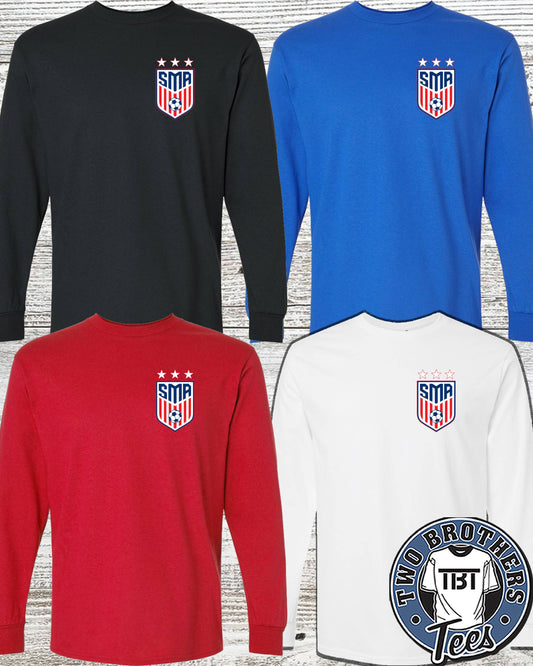 SMA Crest Soccer Long Sleeve T-shirt