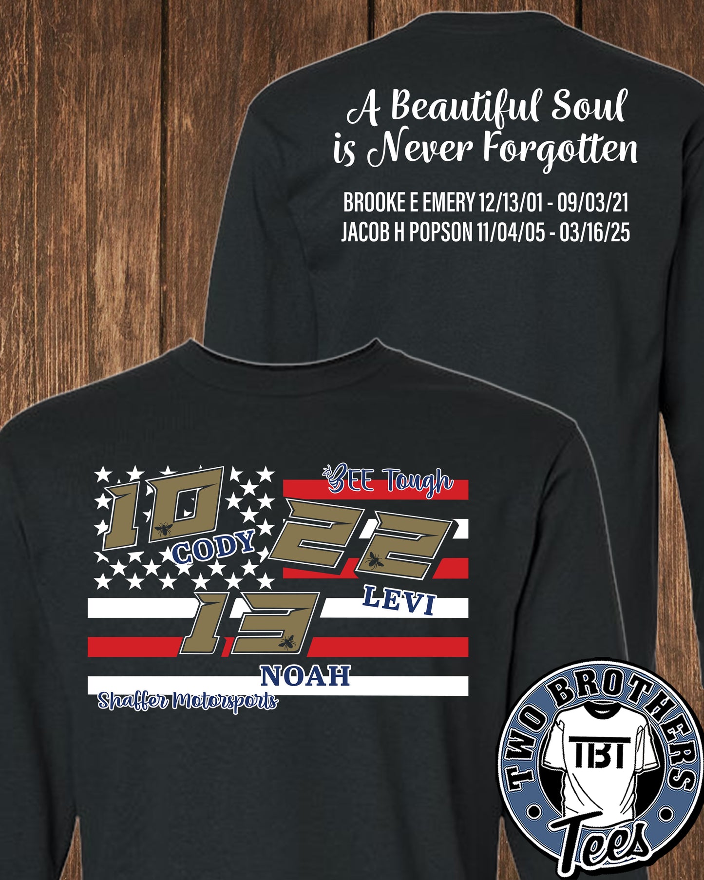 Shaffer Motorsports Long Sleeve T-Shirt