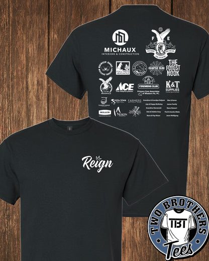 PA Reign Softball Sponsor T-Shirt