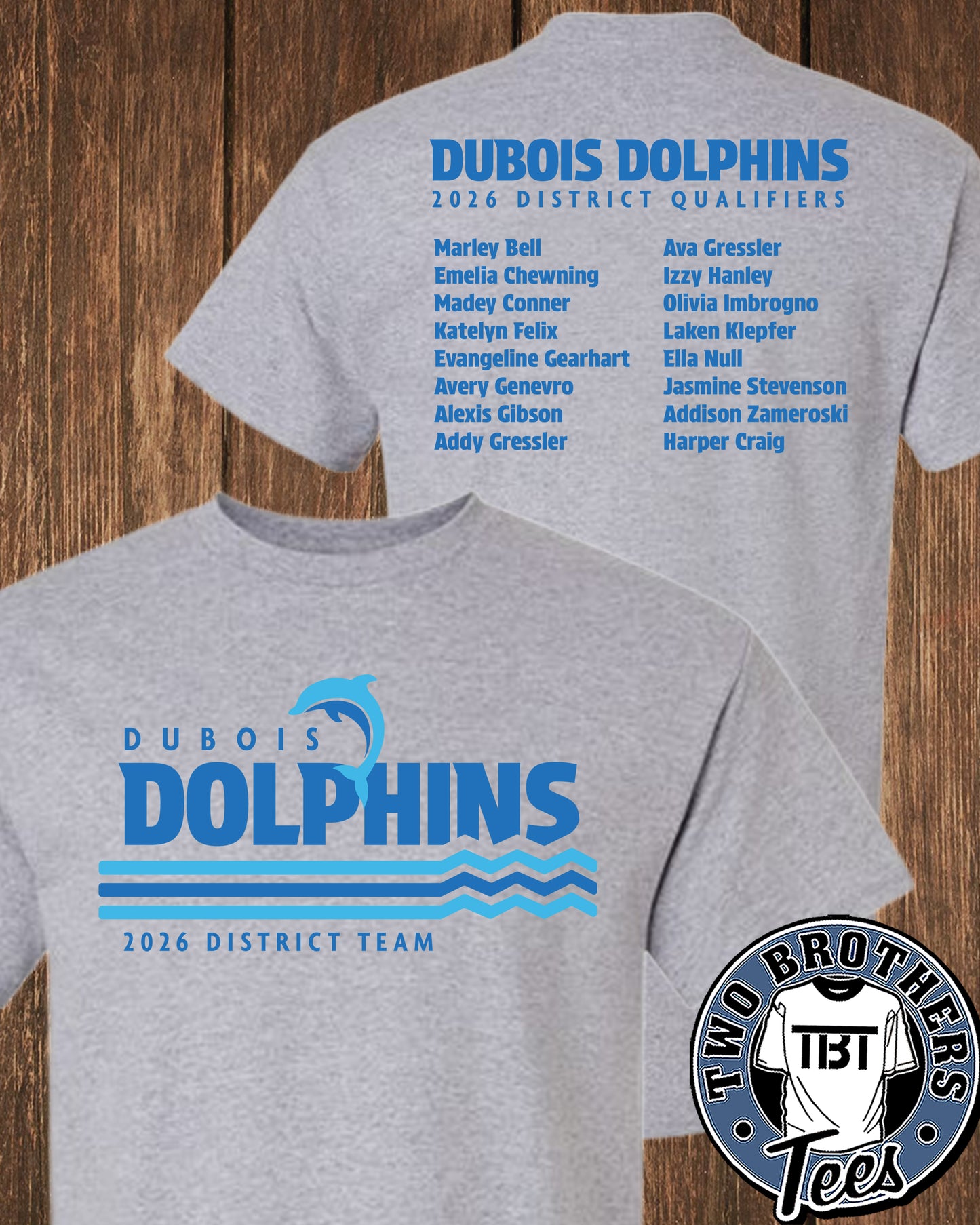 DuBois Dolphins District T-Shirt