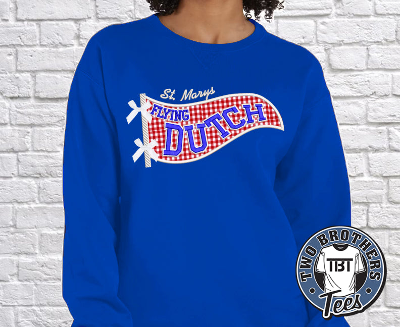 SMA Flying Dutch Pennant Softstyle Crewneck Sweatshirt