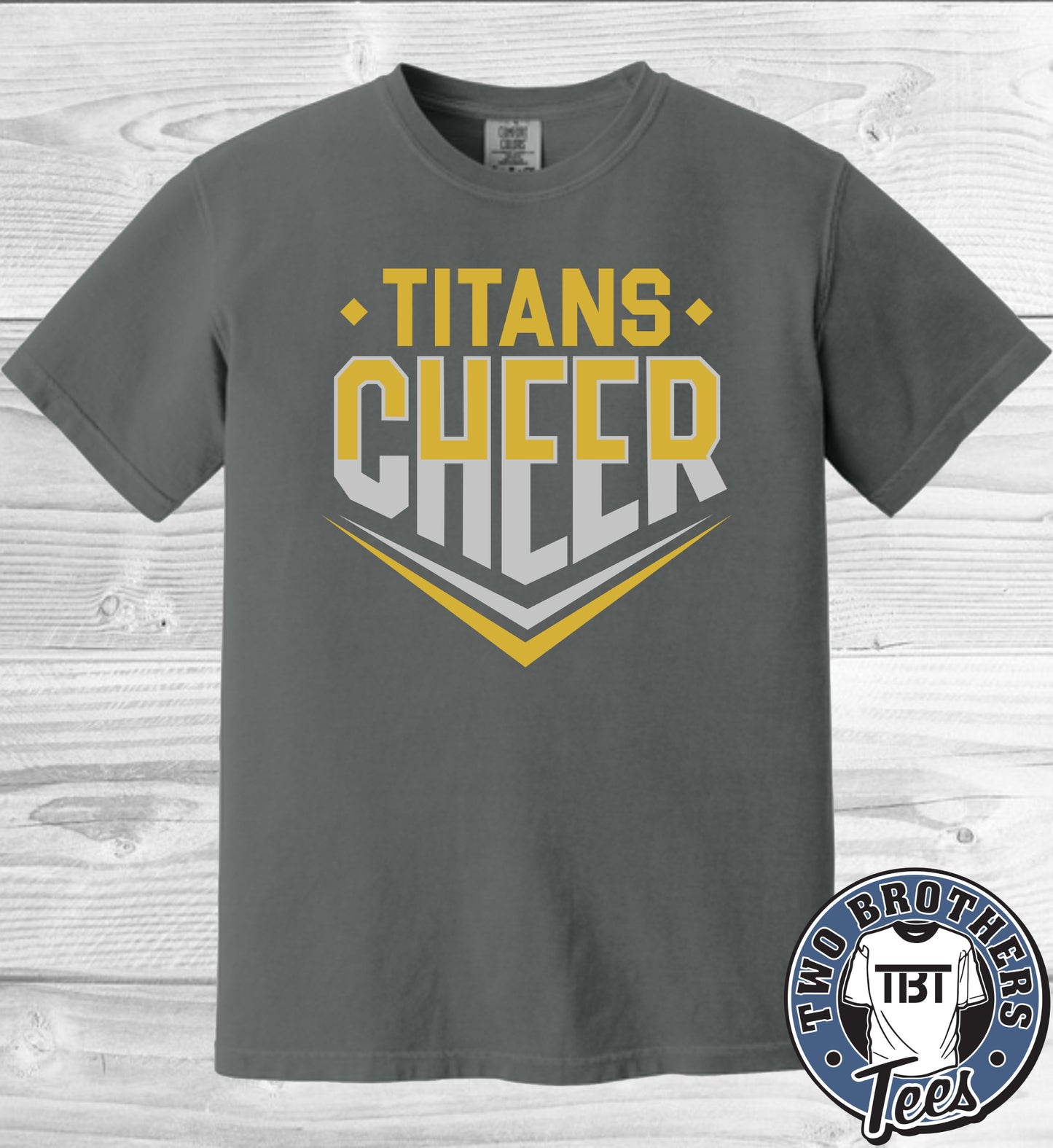 Treasure Lake Titans Cheer 2026 T-Shirt - Design 2 - Without Glitter