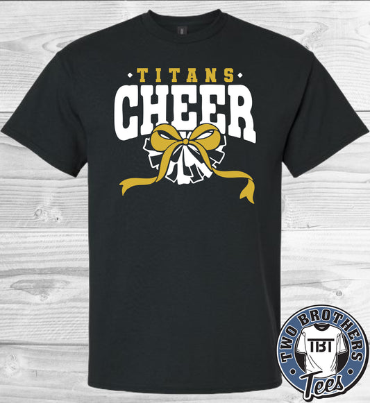 Treasure Lake Titans Cheer 2026 Softstyle T-Shirt - Design 1 - Without Glitter