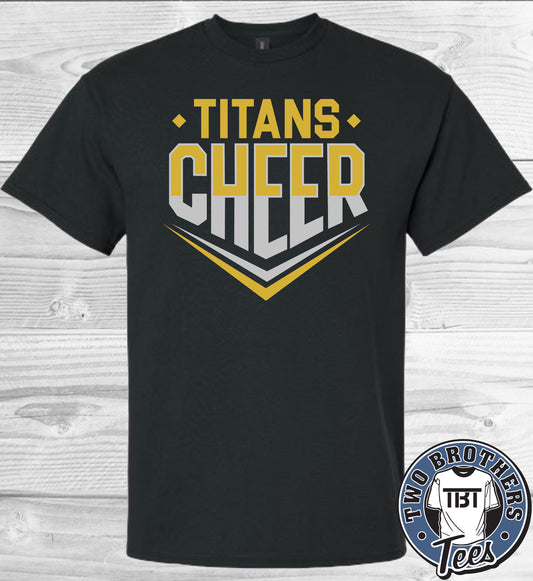 Treasure Lake Titans Cheer 2026 T-Shirt - Design 2 - Without Glitter
