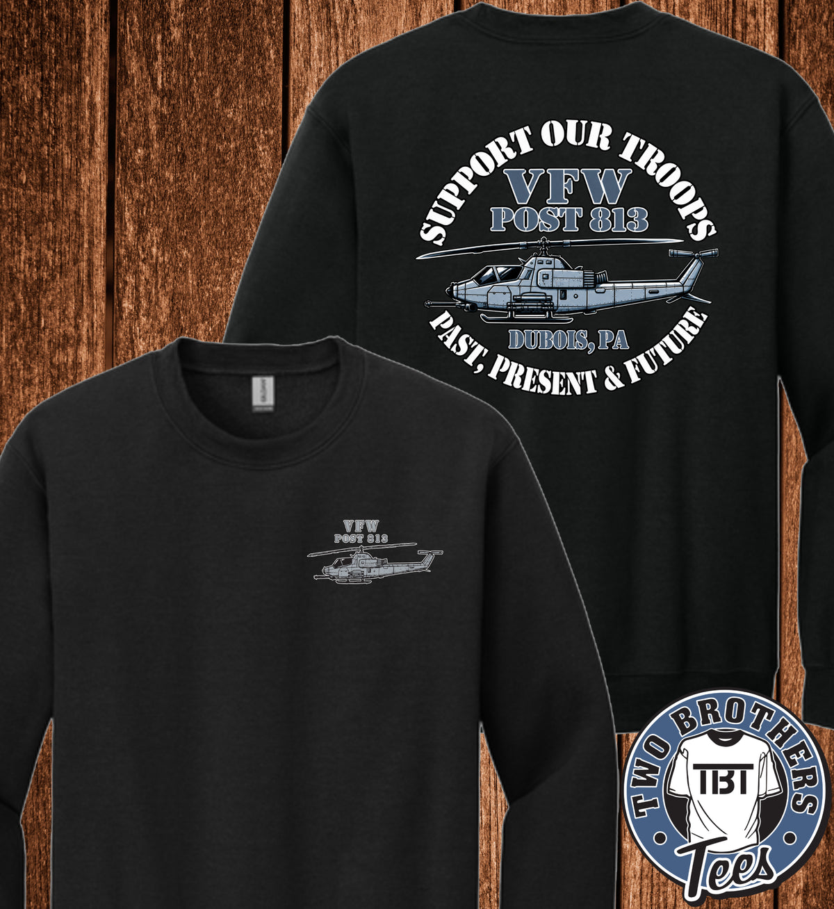 DuBois VFW Post 813 Auxiliary Crewneck Sweatshirt