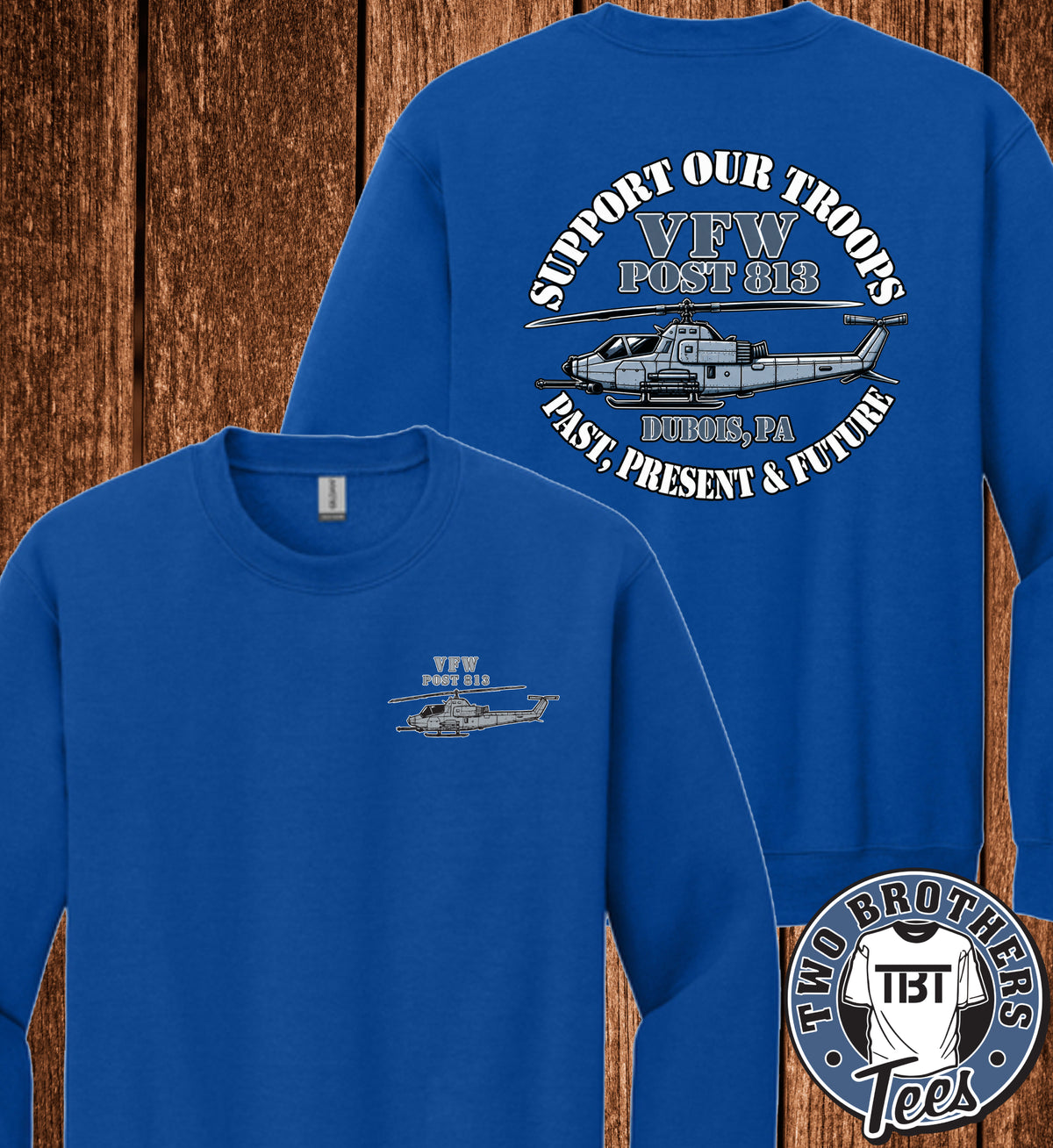 DuBois VFW Post 813 Auxiliary Crewneck Sweatshirt