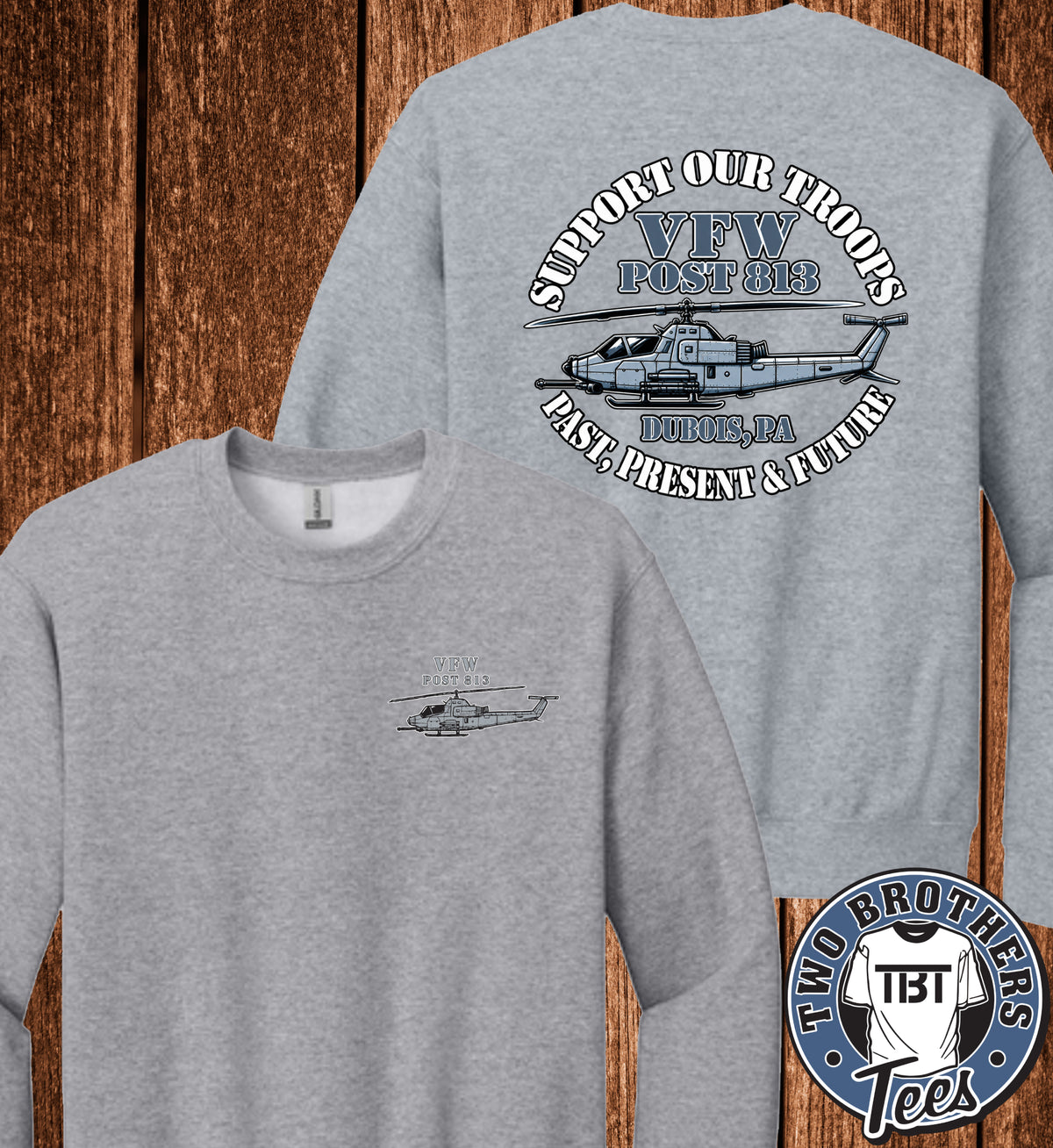 DuBois VFW Post 813 Auxiliary Crewneck Sweatshirt