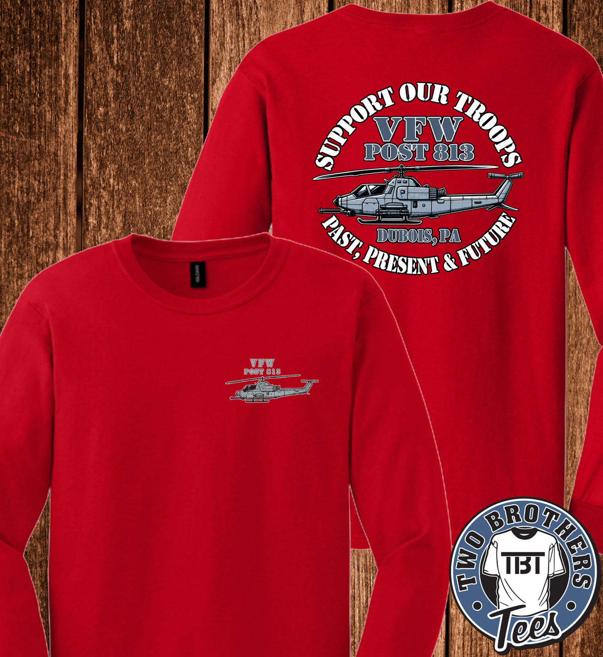 DuBois VFW Post 813 Auxiliary Long Sleeve T-Shirt