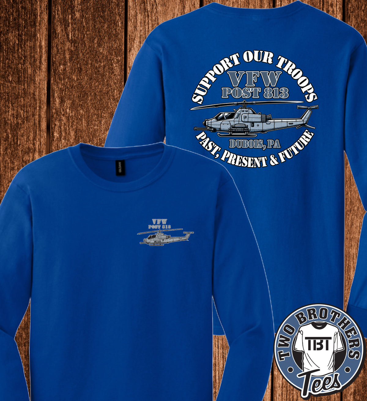 DuBois VFW Post 813 Auxiliary Long Sleeve T-Shirt