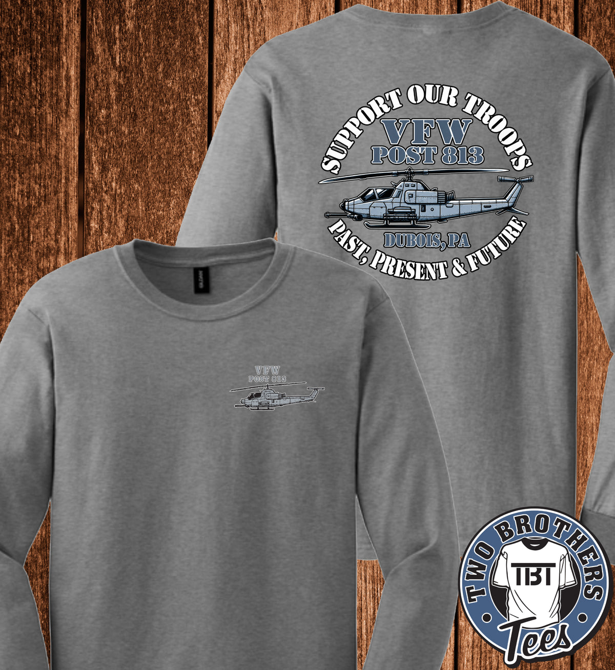 DuBois VFW Post 813 Auxiliary Long Sleeve T-Shirt