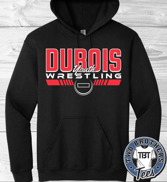 DuBois Youth Wrestling Black Hoodie